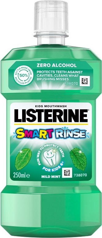 LISTERINE SMART RINSE Mint 250ml