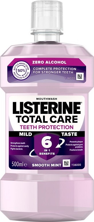 LISTERINE TOTAL CARE TEETH PROTEC.Mild Taste 500ml