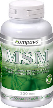 MSM 500mg cps.120