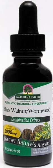 Nature´s answer Ořešák s hřebíčkem+pelyňky na parazity kapky 30 ml