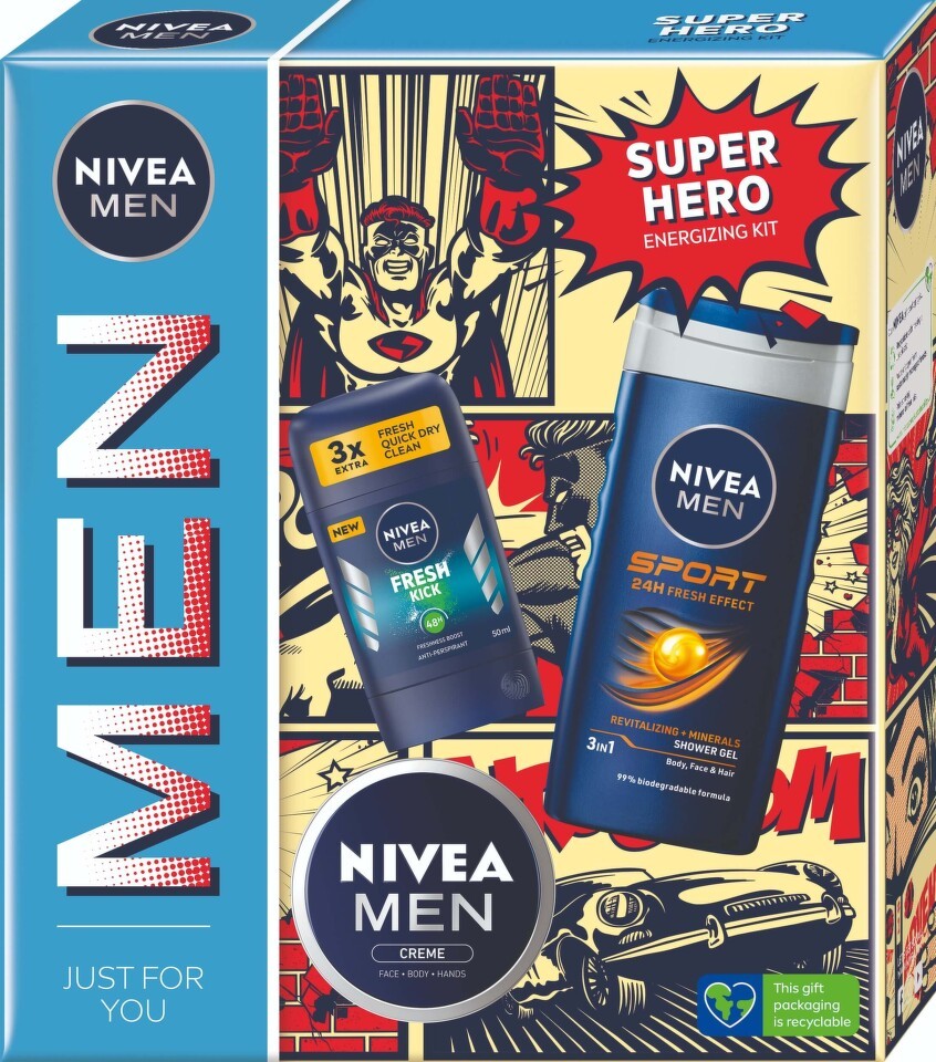 NIVEA MEN Super Hero set 2023 93360-01576-00