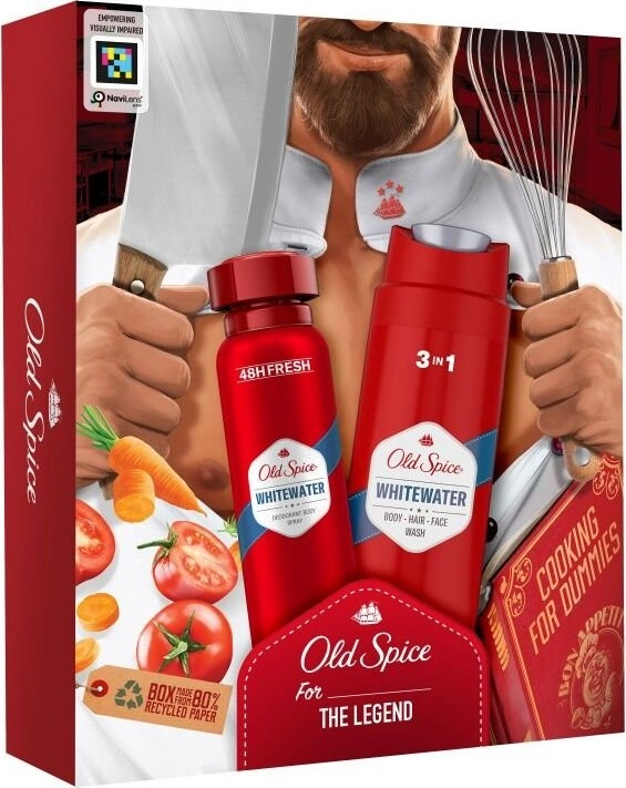 Old Spice Chef dárková sada pro muže Whitewater