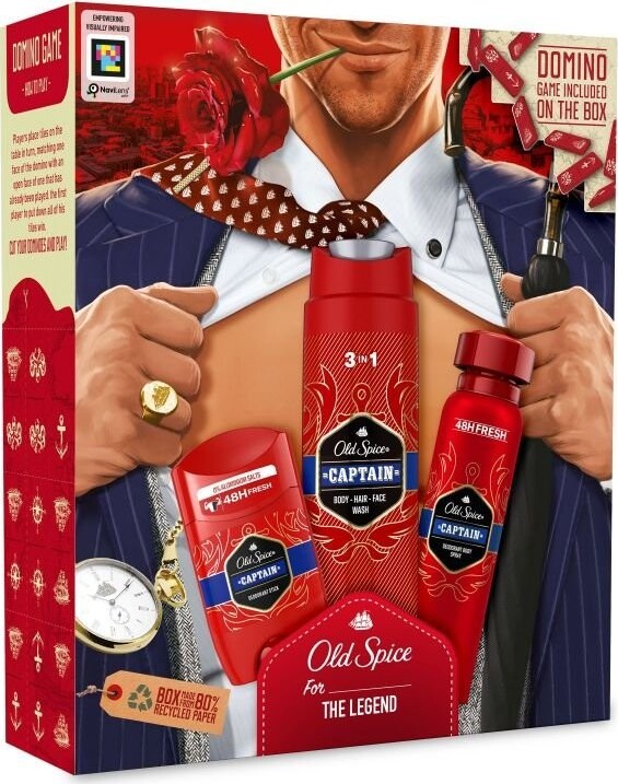 Old Spice Gentleman dárková sada pro muže Captain