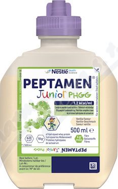 PEPTAMEN JUNIOR PHGG VANILKOVÁ PŘÍCHUŤ POR SOL 12X500ML