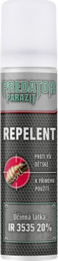 Repelent PREDATOR Parazit sprej na vši 100ml