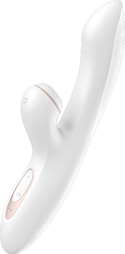 Satisfyer G-spot Rabbit podtlakový duální vibrátor bílý