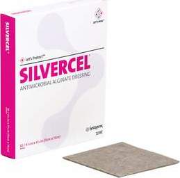 SILVERCEL HYDRO-ALGINATE ANTIMIKROBIÁLNÍ KRYTÍ SE STŘÍBREM 11X11CM