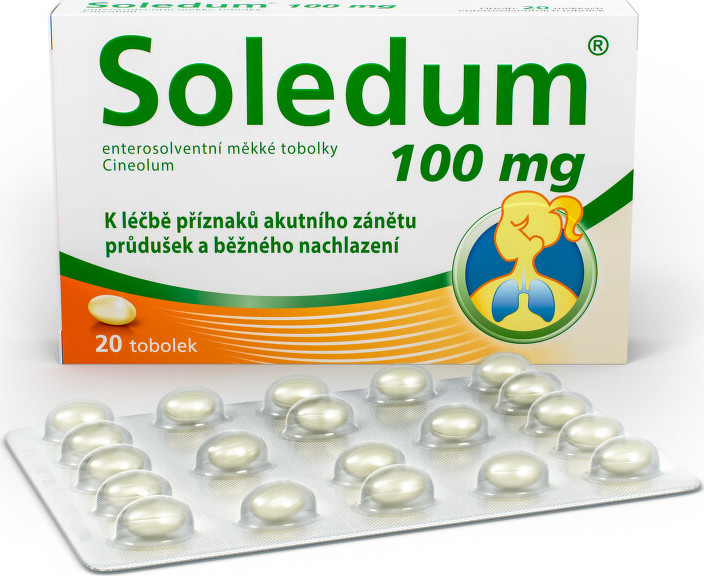 SOLEDUM 100MG CPS ETM 20