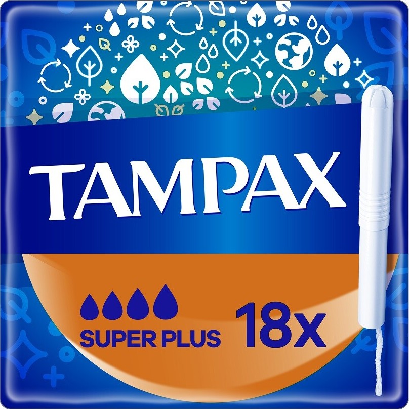 Tampax tampóny Super Plus 18ks