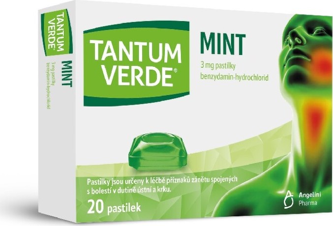 TANTUM VERDE MINT 3MG PAS 20