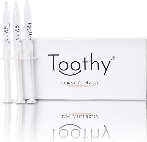 Toothy sada bělících gelů 3 x 3 ml