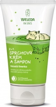 WELEDA 2v1 sprch.krém a šamp.Veselá limetka 150ml