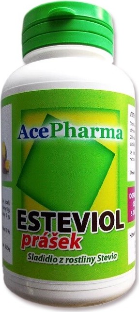 AcePharma Esteviol sladidlo z rostliny Stevia 50g