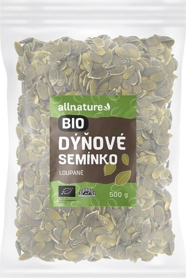 Allnature Dýňové semínko BIO 500g