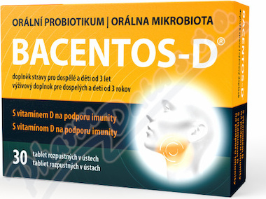 BACENTOS-D orální probiotikum tbl.30