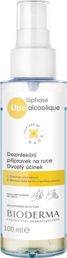 BIODERMA Biphase Lipo alcoolique 100ml