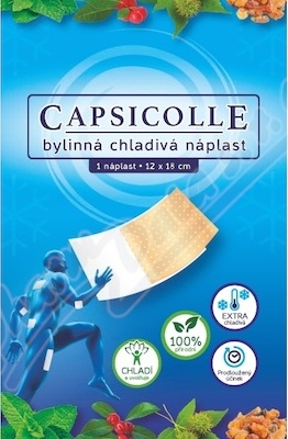 CAPSICOLLE bylinná chladivá náplast 12x18cm 1ks