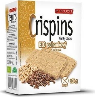 Crispins BIO pohank.křehký plátek s quinoou 100g