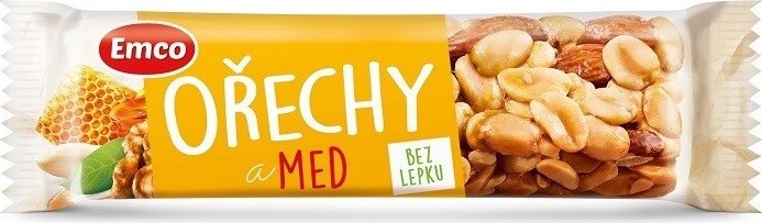 EMCO Tyčinka Ořechy a med 35g