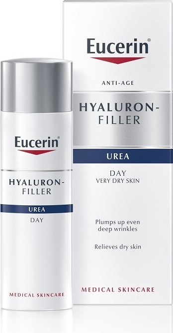 Eucerin Hyal-Urea denní krém proti vráskám 50 ml