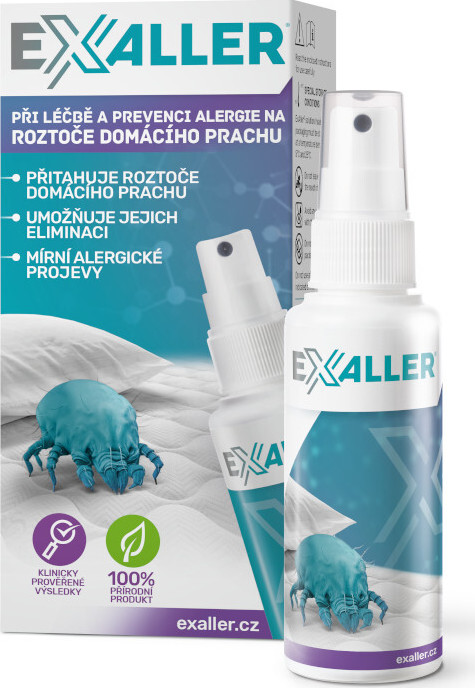 ExAller při alergii na roztoče domácího prachu 75ml