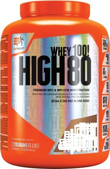 EXTRIFIT High Whey 80 2270g Choco - coconut