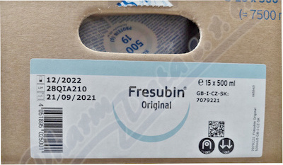 FRESUBIN ORIGINAL POR SOL 15X500ML