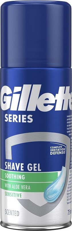 Gillette Series Gel na holení pro citlivou pleť 75ml