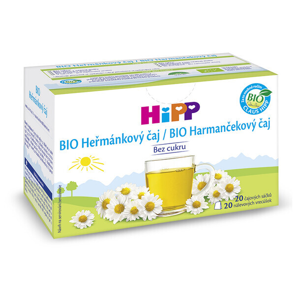 HiPP Heřmánkový čaj BIO 20x1.5g