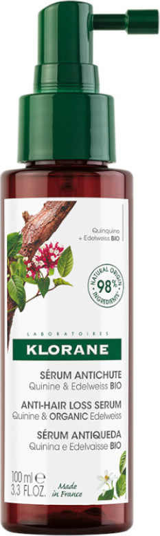 KLORANE Sérum proti vypadávání vlasů s chininem a BIO protěží alpskou 100 ml