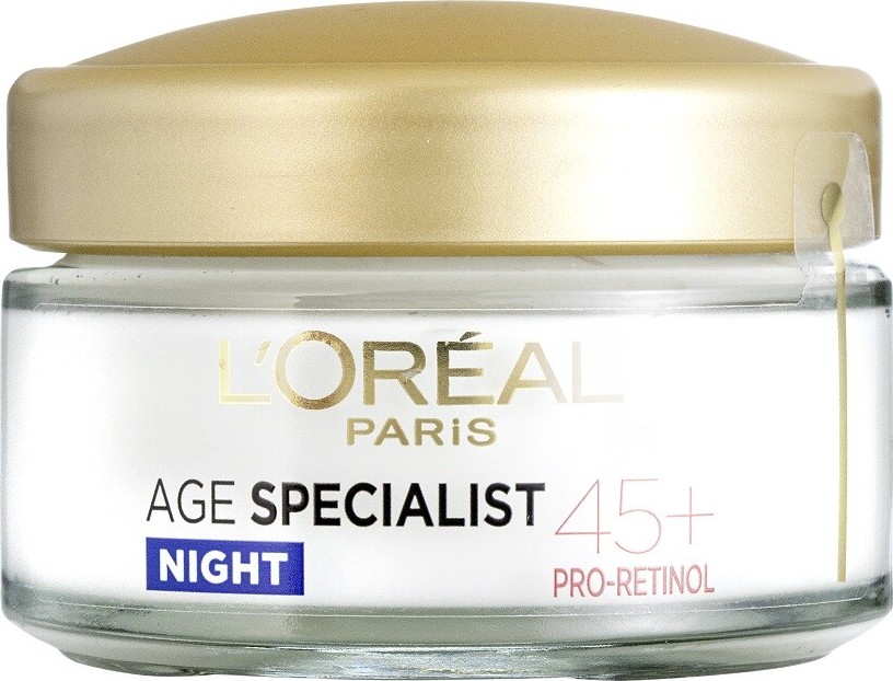 L´Oréal Paris Age Specialist 45+ noční krém proti vráskám 50ml