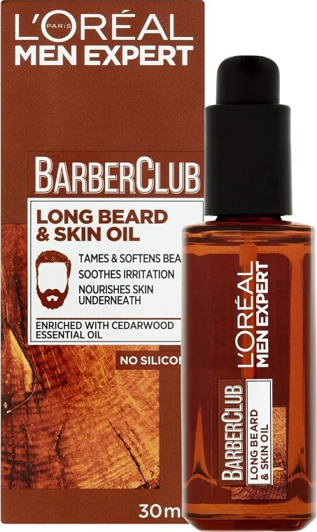 L'Oréal Paris Men Expert Barber Club Long Beard & Skin Oil olej na vousy 30 ml