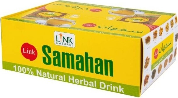 Link Natural Samahan ajurvédský bylinný nápoj 100 x 4 g