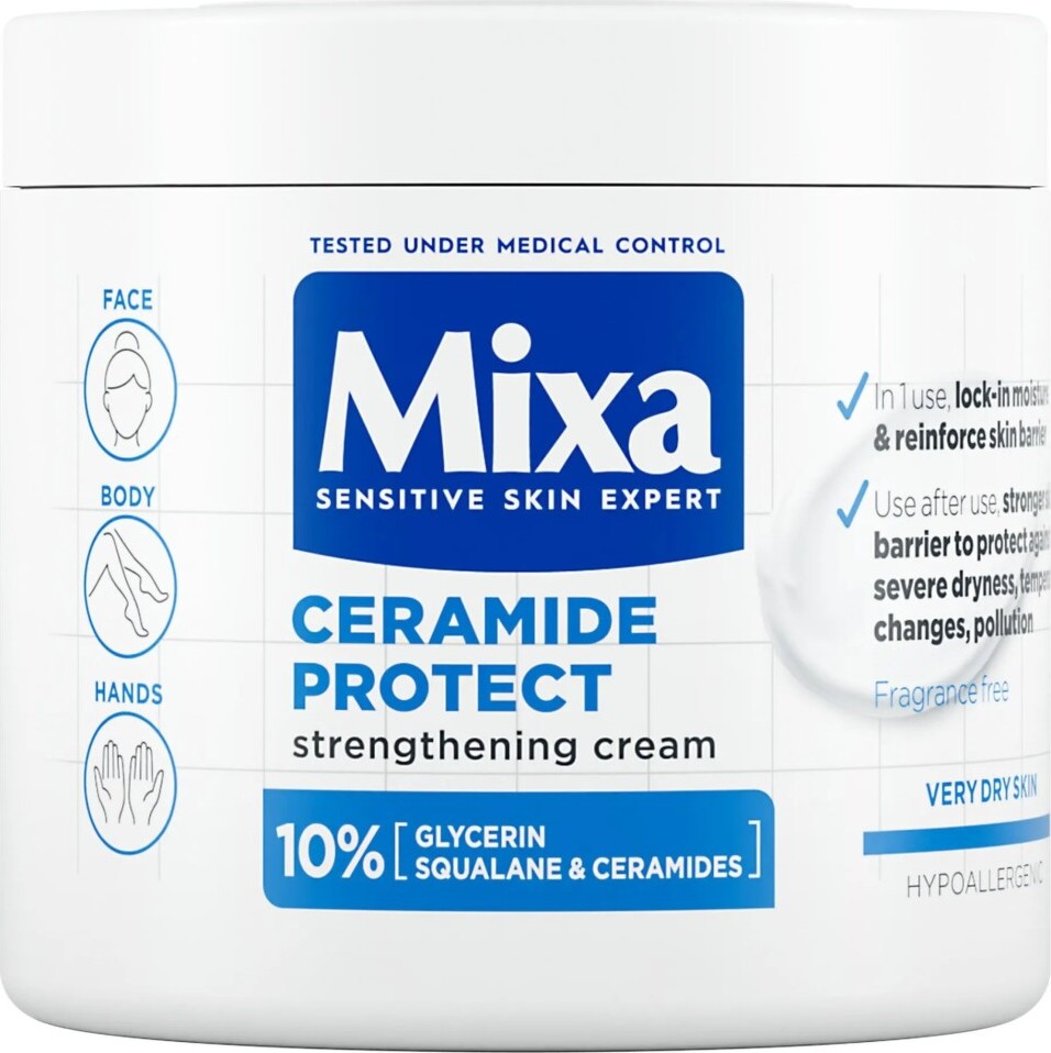 Mixa Ceramide Protect posilující tělová péče 400ml