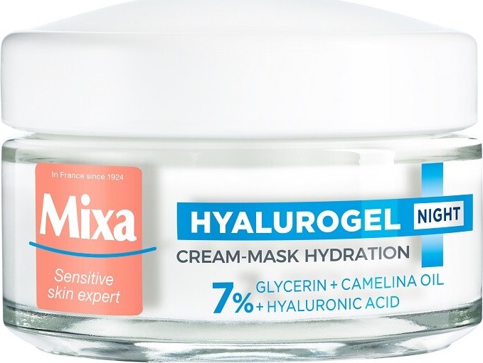 Mixa Hyalurogel noční krém 50 ml