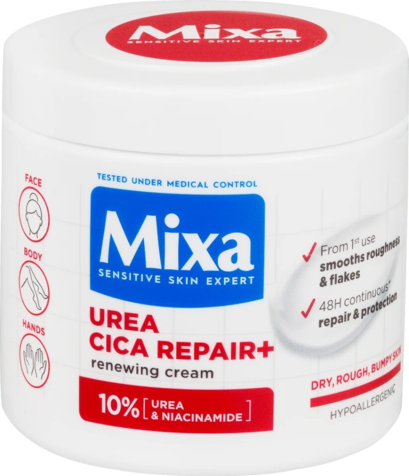 Mixa Urea Cica Repair+ regenerační tělová péče 400ml