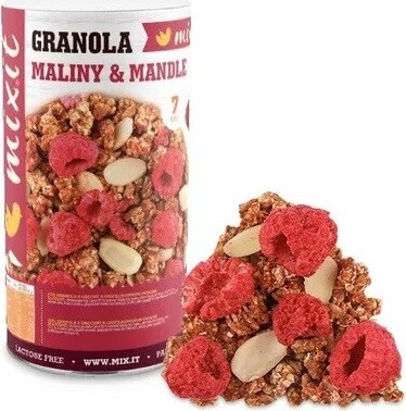 Mixit Granola z pece - maliny a mandle 440 g