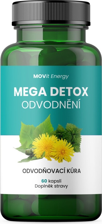 MOVit Mega Detox Odvodnění cps.60