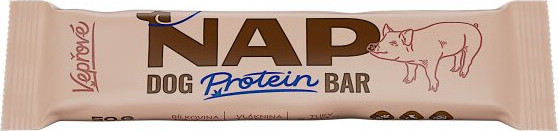 NAP Dog Proteinová tyčinka vepřová 50g