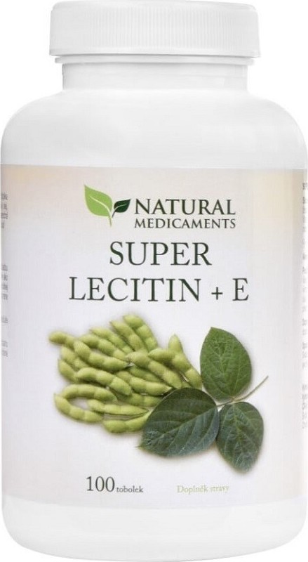 Natural Medicaments Super Lecitin+E tob.100