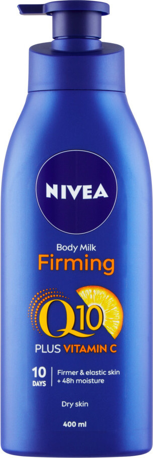 NIVEA výživné zpevňující tělové mléko Q10 + vitamin C 400ml