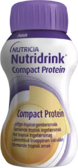 NUTRIDRINK COMPACT PROTEIN S PŘÍCHUTÍ HŘEJIVÉHO ZÁZVORU POR SOL 4X125ML