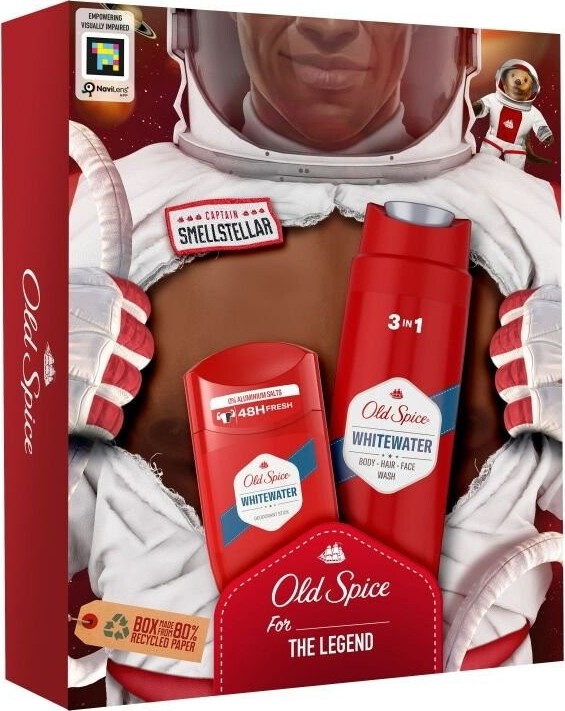 Old Spice Whitewater sada deostick 50 ml + sprchový gel 3v1 250 ml