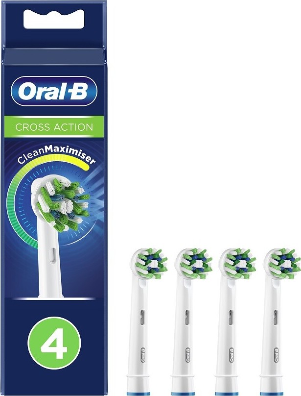 Oral-B Cross Action náhradní hlavice 4 ks