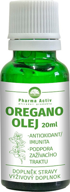 Pharmaactiv Oregano olej s kapátkem 20 ml