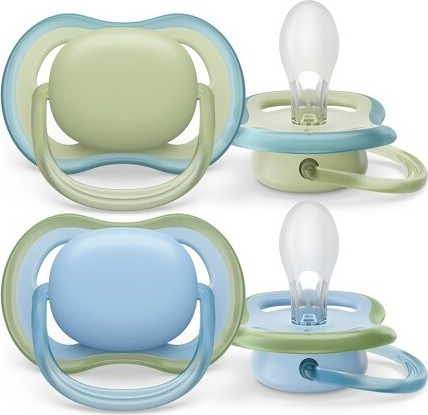 Philips AVENT Šidítko Ultra air 0-6m chlapec 2ks