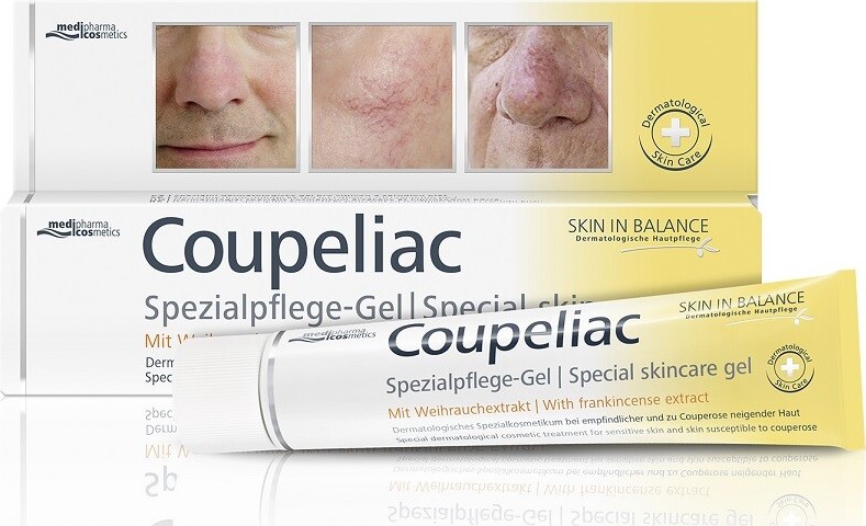 Skin in balance Coupeliac dermatologický gel proti zčervenání a kuperóze 20 ml