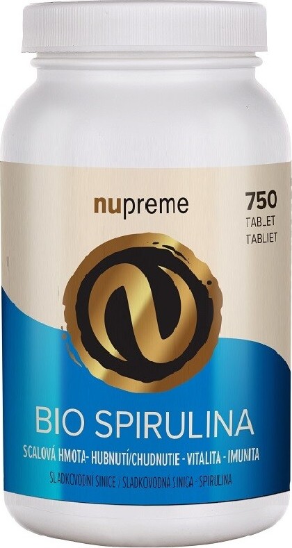 Spirulina tbl.750 BIO NUPREME