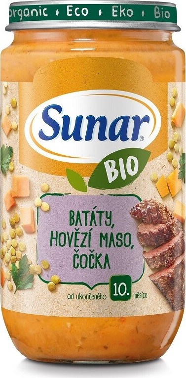 Sunar BIO příkrm batáty