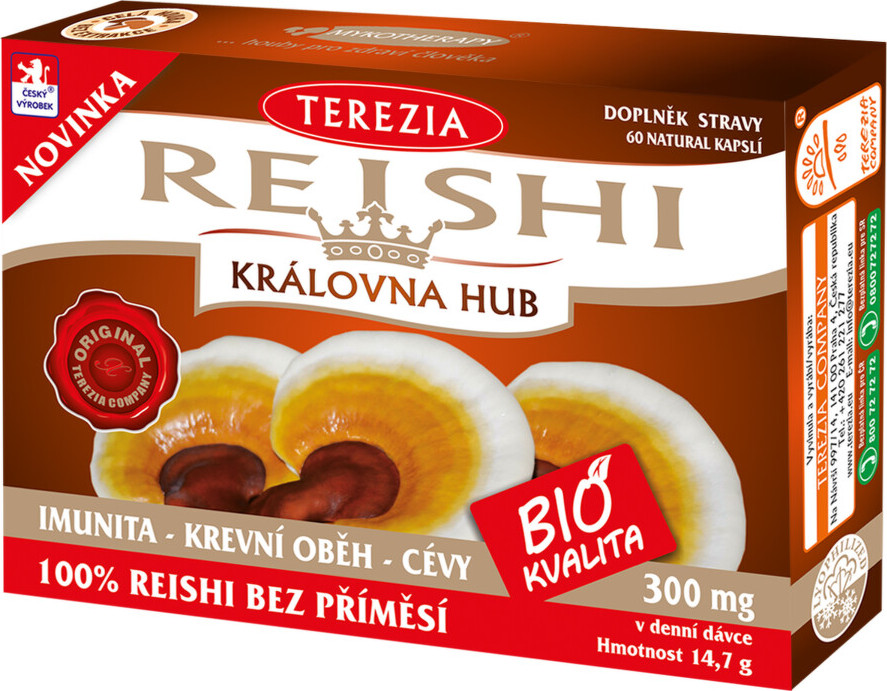 Terezia Company BIO Reishi 60 cps.